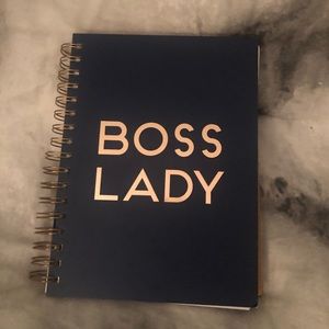 “Boss lady” spiral notebook